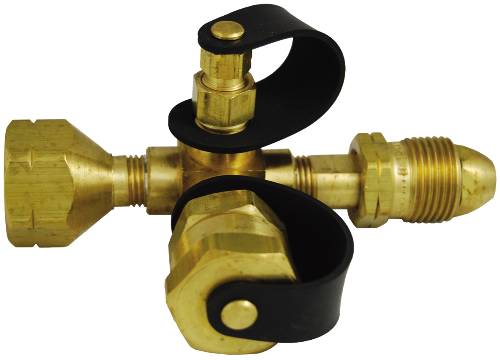 STAY-LONGER BRASS TEE ASSEMBLY - Click Image to Close