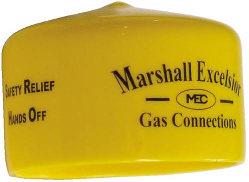 PROTECTIVE CAP .437"ID X .38"OAL YELLOW - Click Image to Close
