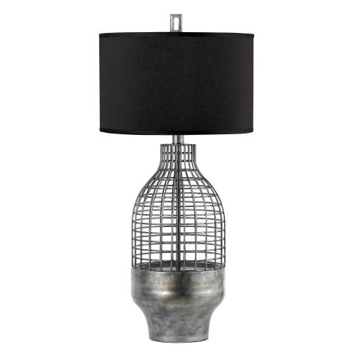 GRID TABLE LAMP - Click Image to Close