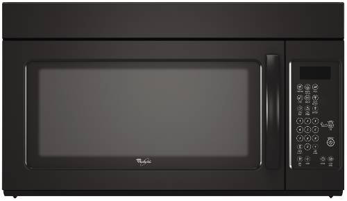 WHIRLPOOL MICROWAVE 1.6 CU. FT. BLACK - Click Image to Close