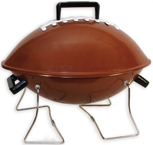 FOOTBALL CHARCOAL GRILL - Click Image to Close