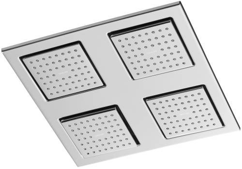 KOHLER WATERTILE SQUARE OVERHEAD SHOWERING PANEL POLISHED CHROME - Click Image to Close