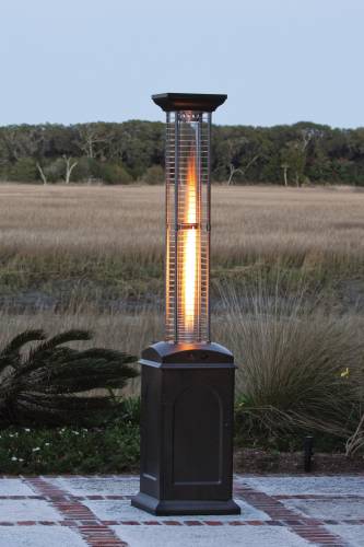 SQUARE FLAME PATIO HEATER - Click Image to Close