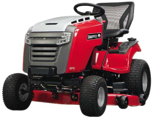 SNAPPER LAWN TRACTOR 20HP - Click Image to Close
