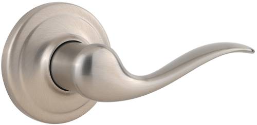 KWIKSET TUSTIN RIGHT HAND DUMMY LEVER, SATIN NICKEL - Click Image to Close