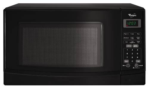 WHIRLPOOL COUNTERTOP MICROWAVE 0.7 CU. FT. BLACK - Click Image to Close