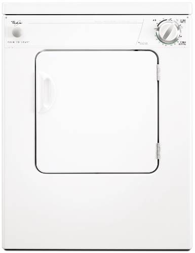 WHIRLPOOL ELECTRIC DRYER 3.4 CU. FT. WHITE - Click Image to Close