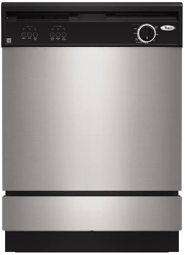 WHIRLPOOL ENERGY STAR QUALIFIED BUILT-IN DISHWASHER STAINLESS