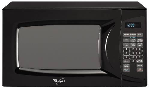 WHIRLPOOL COUNTERTOP MICROWAVE 1.1 CU. FT. BLACK - Click Image to Close