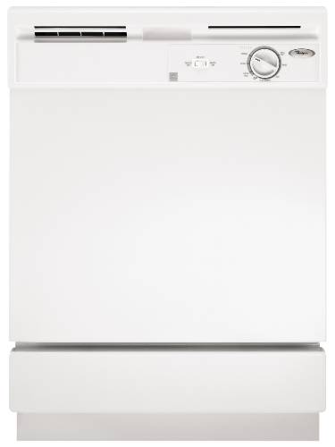 WHIRLPOOL ENERGY STAR QUALIFIED BUILT-IN DISHWASHER WHITE
