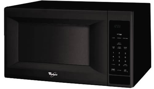 WHIRLPOOL COUNTERTOP SENSOR MICROWAVE OVEN 1.5 CU. FT. BLACK - Click Image to Close