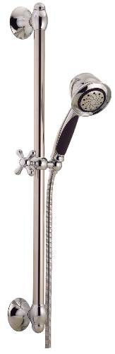 DELTA VICTORIAN 5 SPRAY SHOWER MASSAGE WITH WALL BAR - Click Image to Close