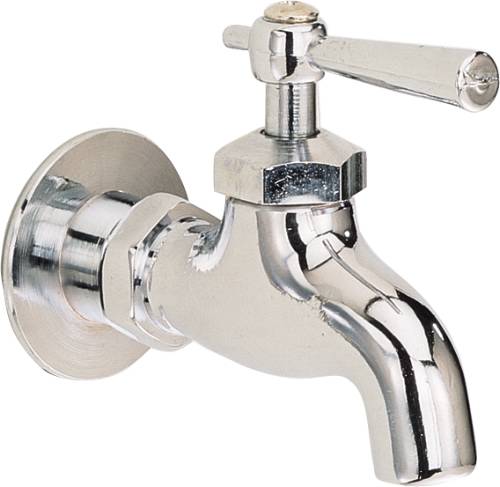 PROPLUS WALL MOUNT FAUCET, CHROME FINISH, LEAD FREE
