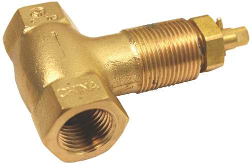STRAIGHT GAS VALVE FOR NG OR LP