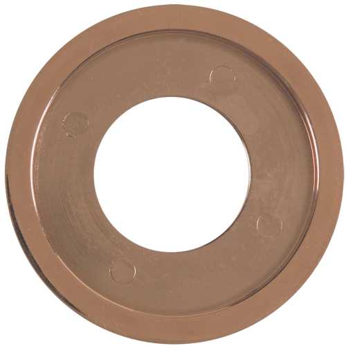POLISHED COPPER RING FOR FLANGE - Click Image to Close
