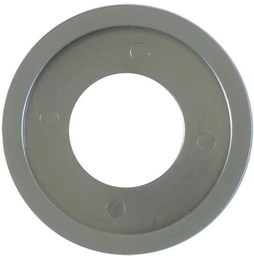 SATIN CHROME RING FOR FLANGE - Click Image to Close