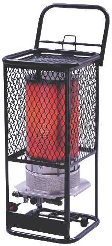HEATER PORTABLE RADIANT 125K PROPANE - Click Image to Close