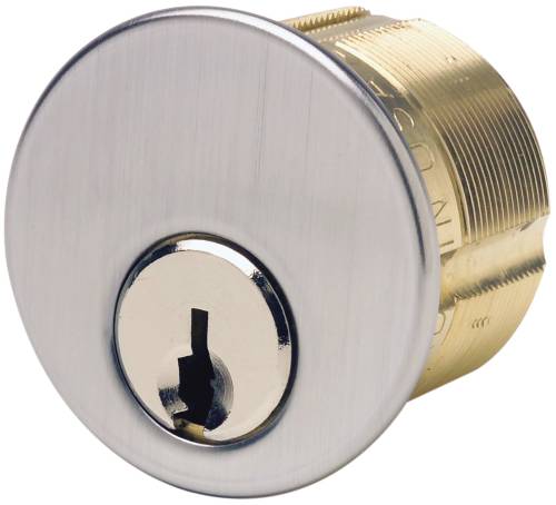 1-1/4" MORTISE YALE 8 SATIN CHROME - Click Image to Close