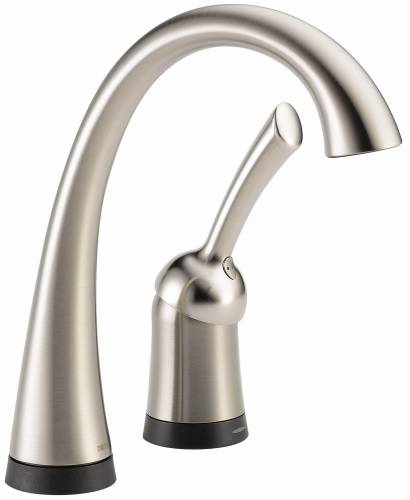 DELTA PILAR SINGLE HANDLE BAR/PREP FAUCET WITH TOUCH2O TECHNOLOG - Click Image to Close