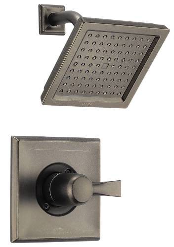 DELTA DRYDEN MONITOR 14 SERIES SHOWER TRIM, AGED PEWTER - Click Image to Close