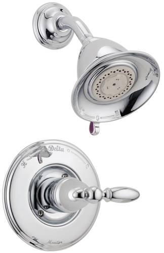 DELTA VICTORIAN MONITOR 14 SERIES SHOWER TRIM - LESS HANDLE, CHR - Click Image to Close