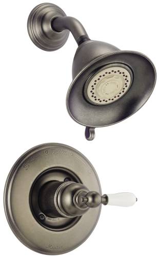 DELTA VICTORIAN MONITOR 14 SERIES SHOWER TRIM - LESS HANDLE, AGE - Click Image to Close