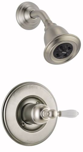 DELTA VICTORIAN MONITOR 14 SERIES SHOWER TRIM - LESS HANDLE, STA - Click Image to Close