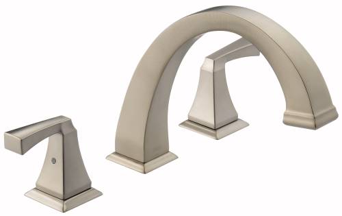 DELTA DRYDEN ROMAN TUB TRIM, STAINLESS - Click Image to Close