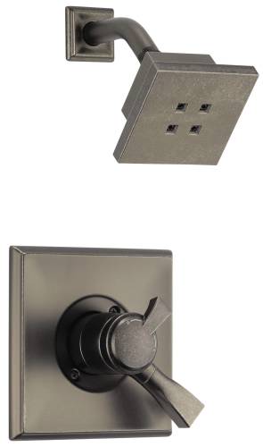 DELTA DRYDEN MONITOR 17 SERIES SHOWER TRIM, AGED PEWTER - Click Image to Close