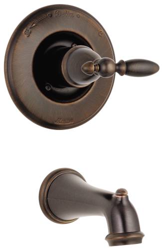 DELTA VICTORIAN MONITOR 14 SERIES TUB TRIM ONLY - LESS HANDLE, V - Click Image to Close