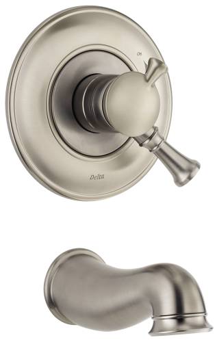 DELTA LOCKWOOD MONITOR 17 SERIES TUB TRIM ONLY, STAINLESS - Click Image to Close