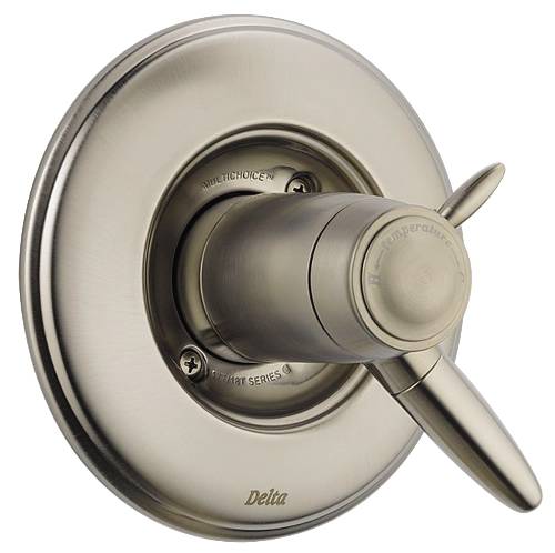 DELTA GRAIL TEMPASSURE 17T SERIES VALVE TRIM ONLY, STAINLESS - Click Image to Close