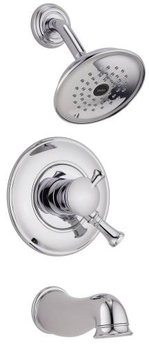 DELTA LOCKWOOD MONITOR 17 SERIES TUB AND SHOWER TRIM, CHROME - Click Image to Close