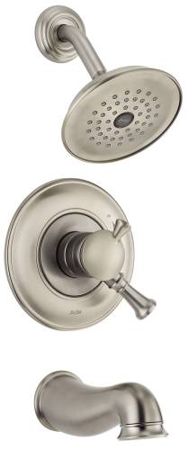 DELTA LOCKWOOD MONITOR 17 SERIES TUB AND SHOWER TRIM, STAINLESS - Click Image to Close