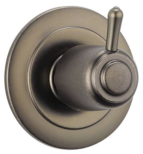 DELTA 3 SETTING DIVERTER TRIM, AGED PEWTER - Click Image to Close