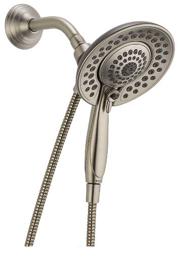 DELTA IN2ITION TWO-IN-ONE SHOWER, STAINLESS