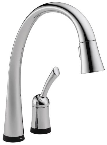 DELTA PILAR SINGLE HANDLE PULL-DOWN KITCHEN FAUCET WITH TOUCH2O