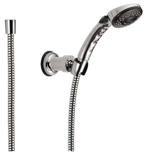 DELTA WALL-MOUNT HANDSHOWER, CHROME - Click Image to Close