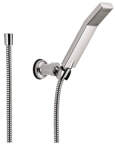 DELTA ARZO WALL-MOUNT HANDSHOWER, CHROME - Click Image to Close