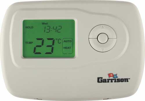GARRISON DIGITAL THERMOSTAT, 2 HEAT/1 COOL NON-PROGRAMMABLE - Click Image to Close