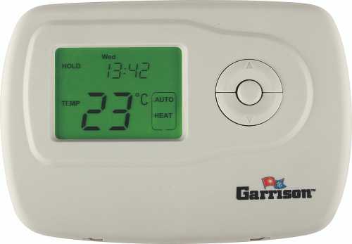 GARRISON DIGITAL THERMOSTAT, SINGLE STAGE PROGRAMMABLE - Click Image to Close