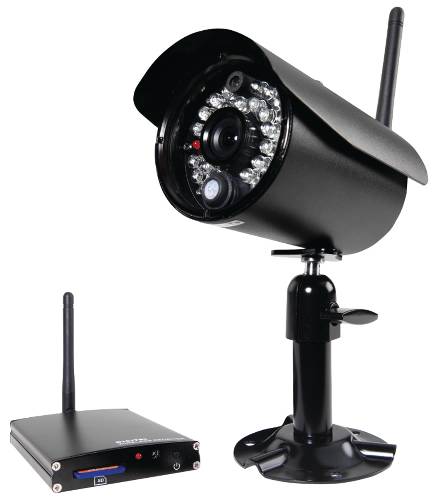 WIRELESS SURVEILLANCE SECURITY INDOOR OUTDOOR VIDEO CAMERA WITH - Click Image to Close