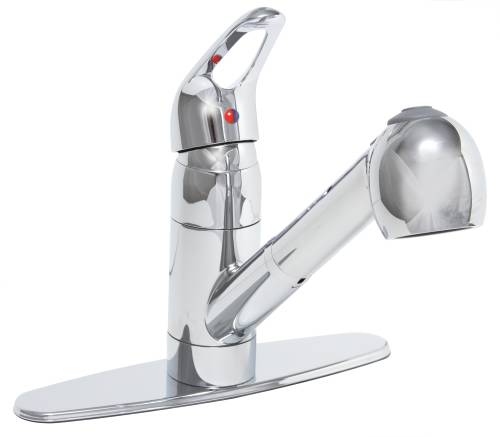 BAYVIEW KITCHEN FAUCET PULL OUT LEAD FREE CHROME