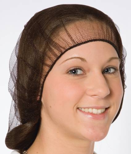 HAIR NET POLYESTER HEAVY WEIGHT 21 IN - Click Image to Close