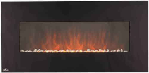 EFL48 ELECT FIREPLACE LINEAR GLASS - Click Image to Close