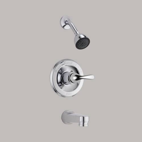 DELTA CLASSIC MONITOR 13 SERIES TUB AND SHOWER TRIM CHROME, PULL - Click Image to Close