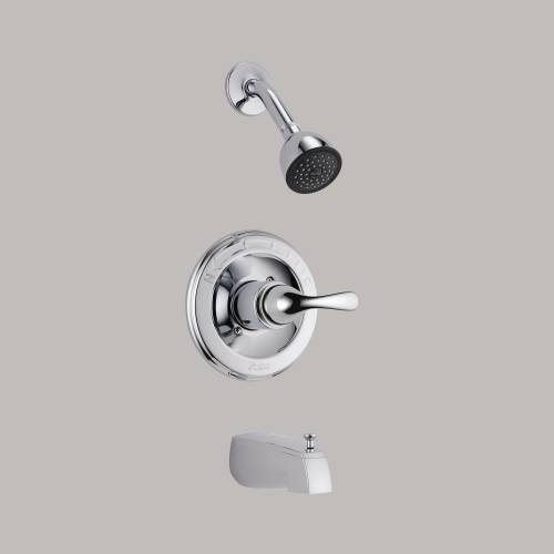 DELTA CLASSIC MONITOR 13 SERIES TUB AND SHOWER TRIM CHROME, 1 IN - Click Image to Close