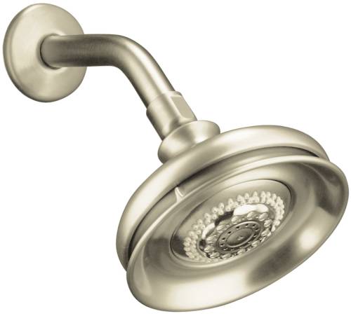 FAIRFAX MULTIFUNCTION SHOWER HEAD, VIBRANT BRUSHED NICKEL - Click Image to Close