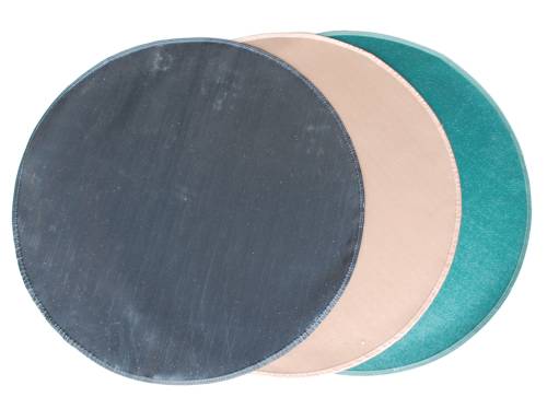 ROUND GRILL MAT, 36 IN., GREEN