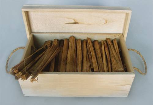 FATWOOD CRATE WITH ROPE HDLS